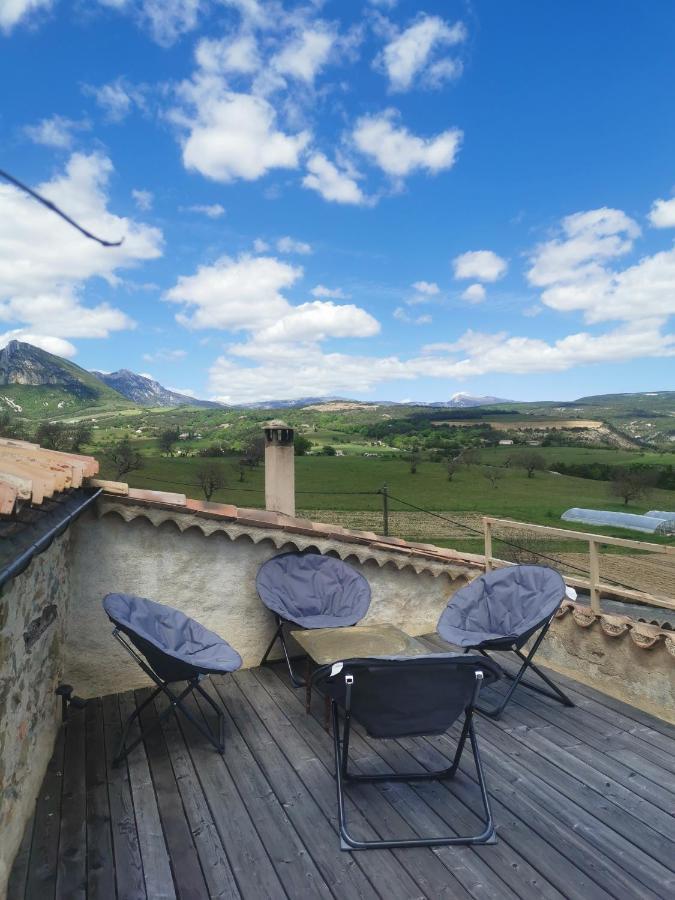 La Ferme De La Condamine Bed & Breakfast Saint-André-de-Rosans Dış mekan fotoğraf